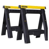 STANLEY Folding Saw Horses 32" 1,000 lb