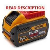 DeWalt DCB612 FLEXVOLT 12.0Ah Battery Black