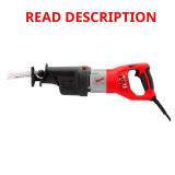 Milwaukee 15A Stroke Recip Saw