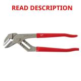 12 in. Dipped Grip Smooth Jaw Pliers