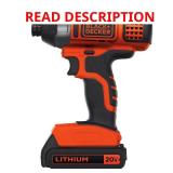 20V MAX Cordless Impact Driver