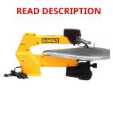 DEWALT 20 in. Variable-Speed Scroll Saw