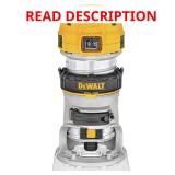 DeWalt 7A 1.25HP Corded Router Tool Only