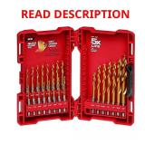 ShockWave Titanium Drill Bit Set (23-Piece)