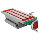 Compound Milling Table: 17.7x6.7 in., 2-Axis