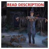 Wicked Woods 6.5FT Animated LED Scarecrow