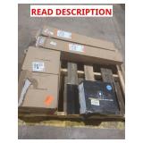 Skid of mixed flooring