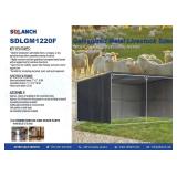 Galvanized Metal Livestock Shed