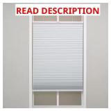 White Cordless Top-Down Shades - 35"W x 64"L