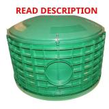 24 in. x 12 in. Tall Septic Tank Riser Combo
