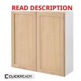 Hampton Bay 36x12x36 Wall Cabinet, Unfinished