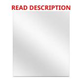 (BROKEN GLASS) Beveled Frameless Medicine Cabinet