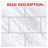 Emerald Bay Marble Vinyl Tile Flooring, ** 7 X BI