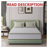 Twin Size Plush Hybrid Mattress with Euro Top