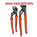 Grip Zone V-Jaw Pliers Set 10" & 12"