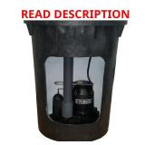 3/10 HP Pre-Plumbed Sump Pump System