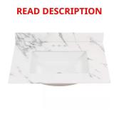 31 in. W Toscana Vanity Top with Sink