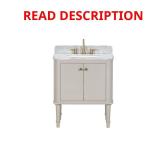 Collette 36 in. Bath Vanity with Marble Top