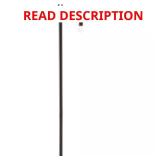 9.8 ft. String Light Pole in Black