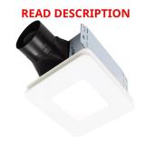 Broan-NuTone Roomside 60 CFM Exhaust Fan