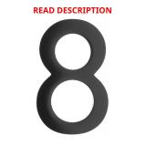 Architectural Mailboxes 4-in Black Number 8