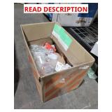Box lot: electrical items, fuses, odds and ends
