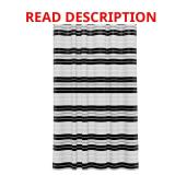 Dylan Stripe 70x72 Recycled Shower Curtain
