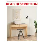 Wilbur 39 in. Desk   Hickory, 2-Drawer