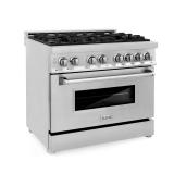 ZLINE 36 in. 6-Burner Dual Fuel Range SS