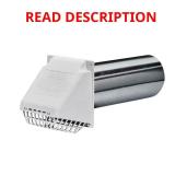 4 in. Pest Guard Hood with Damper