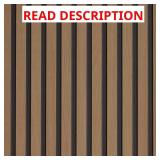 Natural Oak Decorative Slat Wall Panel