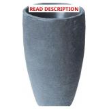 Signature Round Pot Planter 20" Charcoalstone