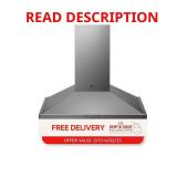 30 in Smart Wall Mount Hood with LED