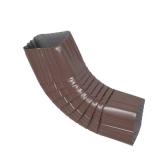 2 in. x 3 in. Brown Aluminum Downspout B-Elbow