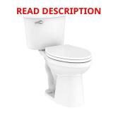 Maxwell Choice 12-in Rough-in 2-Piece Toilet