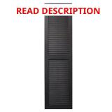 (2) 14.5 in. W x 42.5 in. H Exterior Shutters
