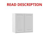 Elgin 24x24x12 White Wall Cabinet