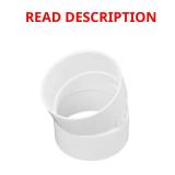 PVC S&D 22.5  Elbow, 4 in. Hub X Hub