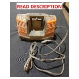 RIDGID 9.6-18V Pack Charging Range