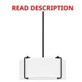 Brookley 4-Light Matte Black Pendant
