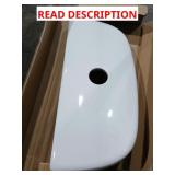 White Toilet Tank lid