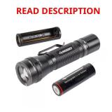 Husky 500-Lumen Dual Power Flashlight