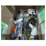 Box Lot Assorted Small Home Improvement Items