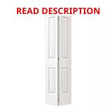 24x80 Santa Fe White Closet Bi-fold Door