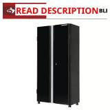 Husky 3-Shelf Steel Cabinet Black