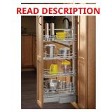 6-Basket Pull-Out Pantry with Soft-Close Slides