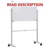 Mobile Magnetic Whiteboard 43.3x36 in