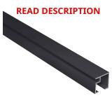 (MAYBE 11) 3/4 in. x 3/4 in. x 8 ft. Black Track