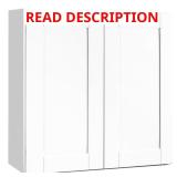 Hampton Bay Shaker 30W x 12D Wall Cabinet