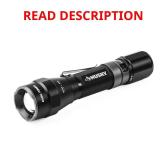 2000 Lumens Dual Power LED Flashlight